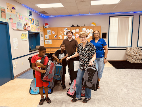 Philanthropy - Backpack Giveaway